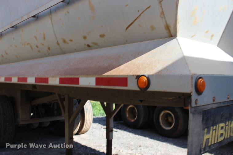 image for item DB0064 2003 Hilbilt barrel end dump trailer