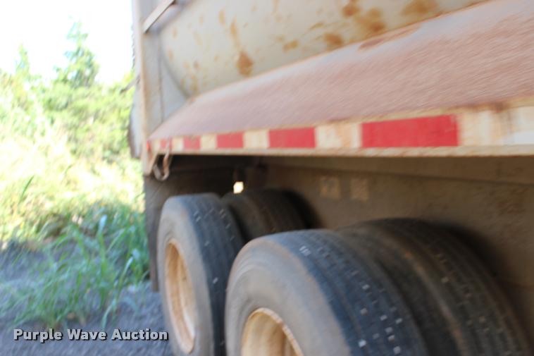 image for item DB0064 2003 Hilbilt barrel end dump trailer