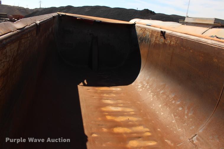 image for item DB0064 2003 Hilbilt barrel end dump trailer