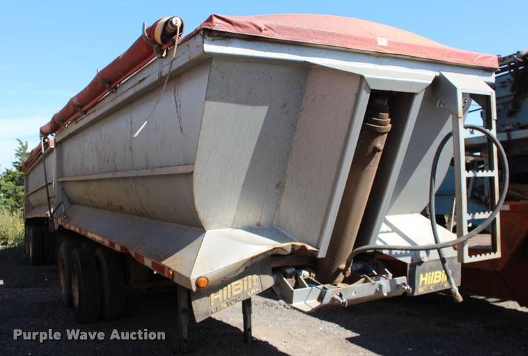 image for item DB0065 2003 Hilbilt barrel end dump trailer