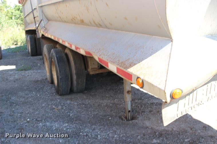 image for item DB0065 2003 Hilbilt barrel end dump trailer