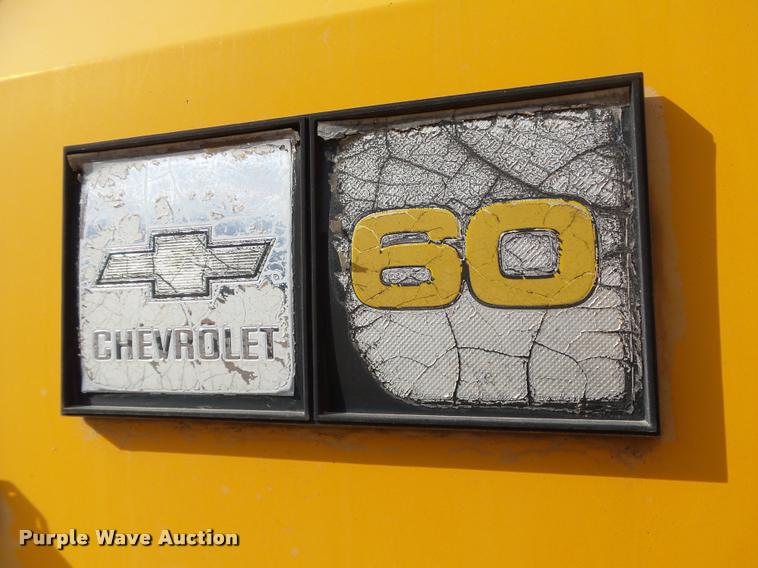image for item DB0071 1985 Chevrolet 60 school bus