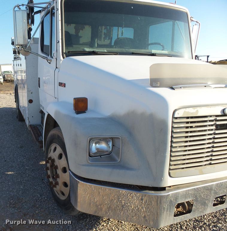 image for item DB0073 2001 Freightliner FL60 service truck with crane