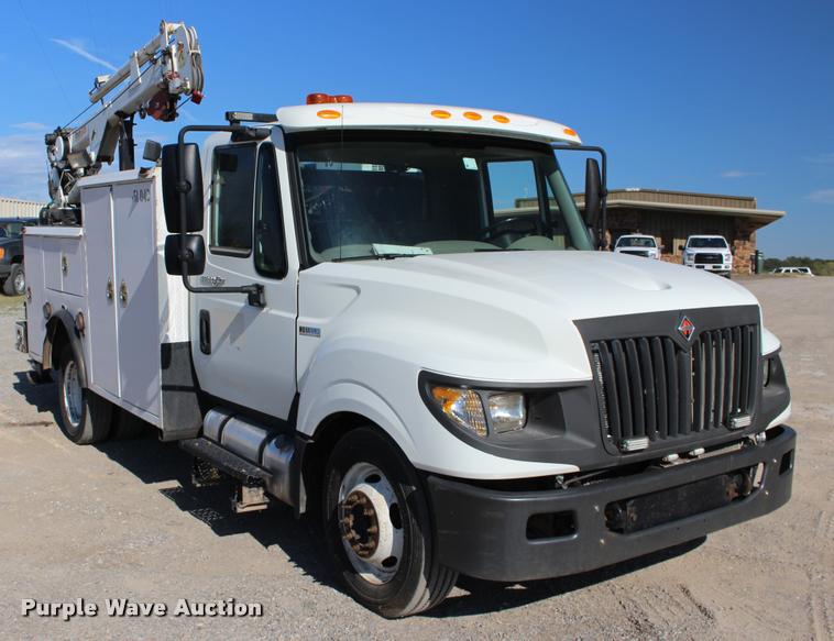 image for item DB0074 2013 International TerraStar service truck with crane