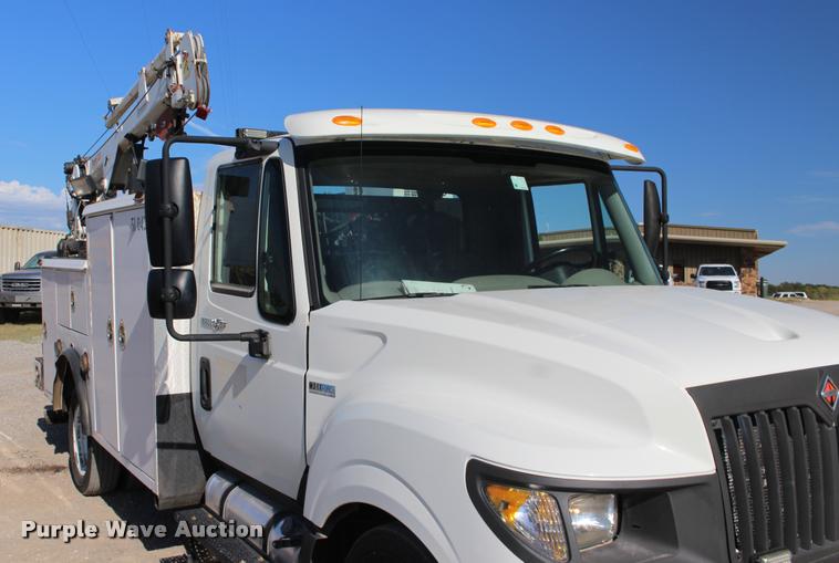 image for item DB0074 2013 International TerraStar service truck with crane