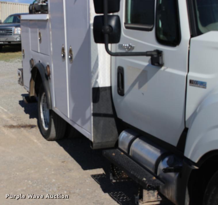 image for item DB0074 2013 International TerraStar service truck with crane