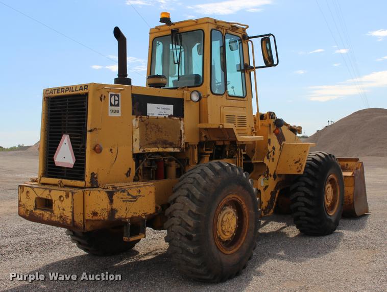image for item DB0079 1985 Caterpillar 936 wheel loader