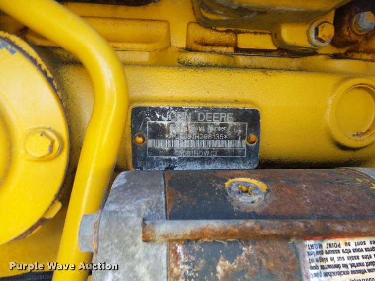 image for item DB0081 2007 John Deere 772D motor grader