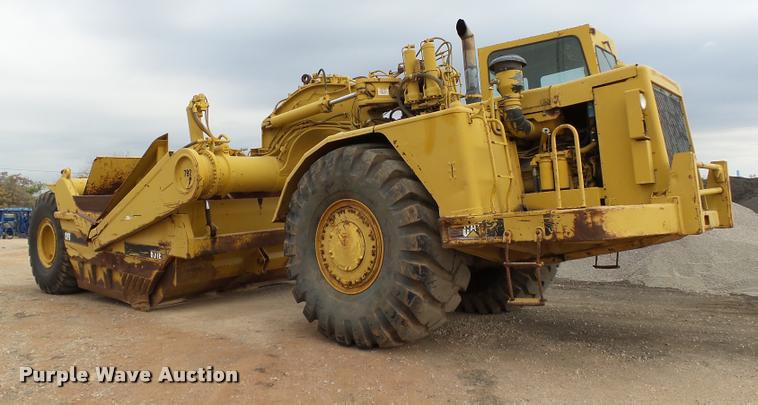 image for item DB0083 1987 Caterpillar 631E conventional scraper