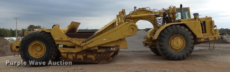 image for item DB0083 1987 Caterpillar 631E conventional scraper