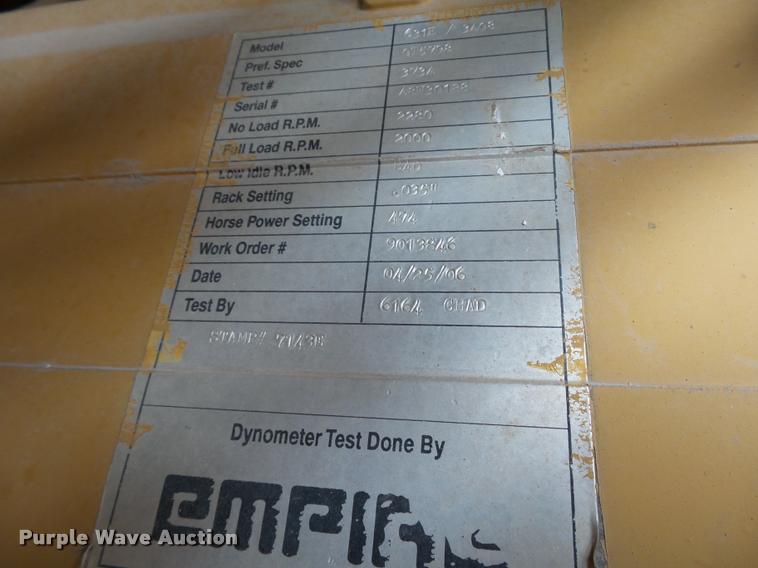 image for item DB0083 1987 Caterpillar 631E conventional scraper