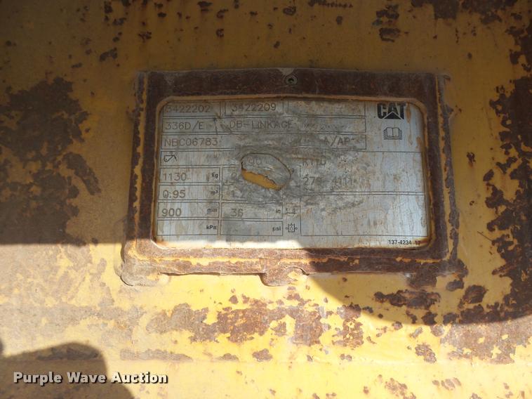 image for item DB0084 2002 Caterpillar 330BL excavator