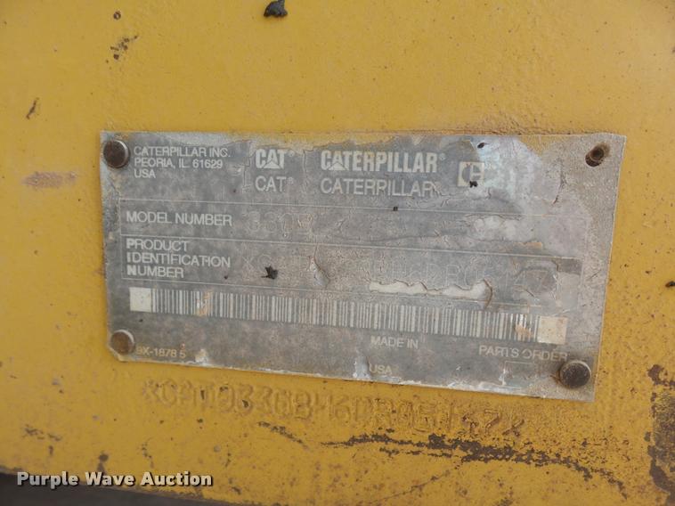 image for item DB0084 2002 Caterpillar 330BL excavator