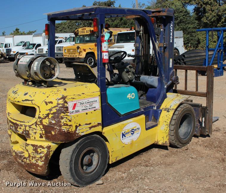 image for item DB0091 Komatsu FG40ZT-7 forklift