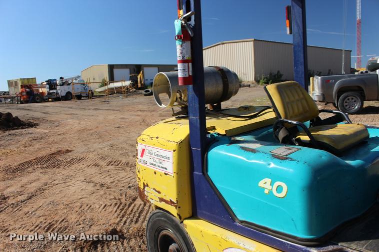 image for item DB0091 Komatsu FG40ZT-7 forklift