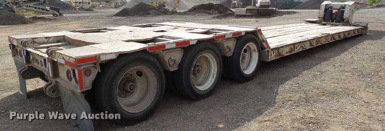 image for item DB0093 1993 Landoll 50T lowboy equipment trailer
