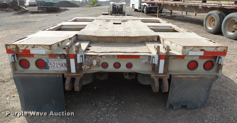 image for item DB0093 1993 Landoll 50T lowboy equipment trailer