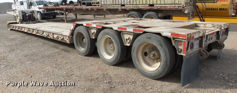 image for item DB0093 1993 Landoll 50T lowboy equipment trailer