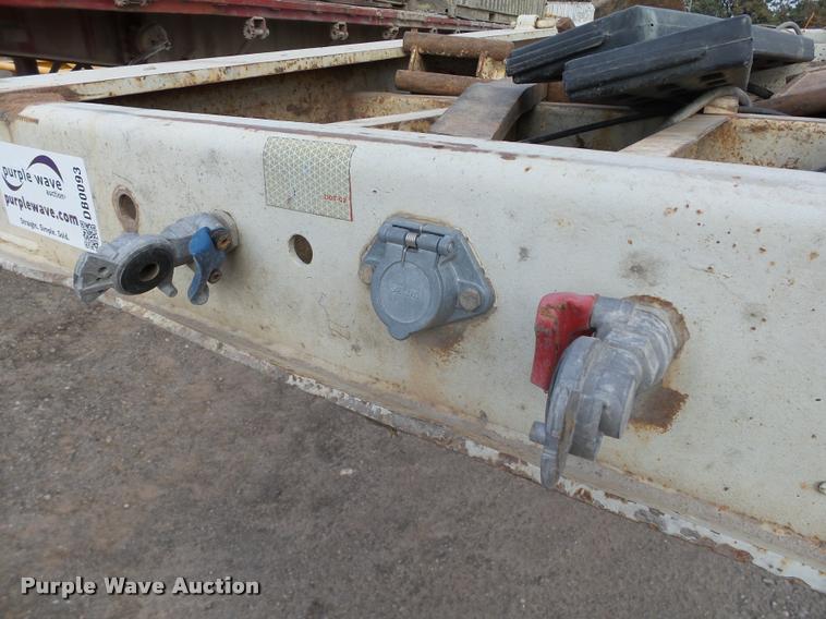 image for item DB0093 1993 Landoll 50T lowboy equipment trailer