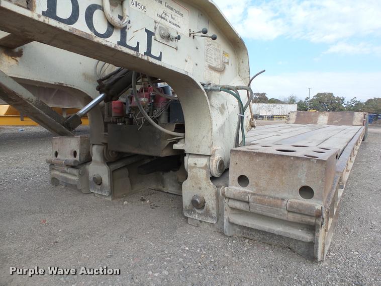 image for item DB0093 1993 Landoll 50T lowboy equipment trailer