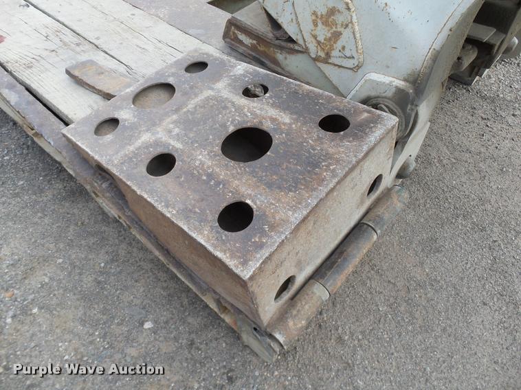 image for item DB0093 1993 Landoll 50T lowboy equipment trailer