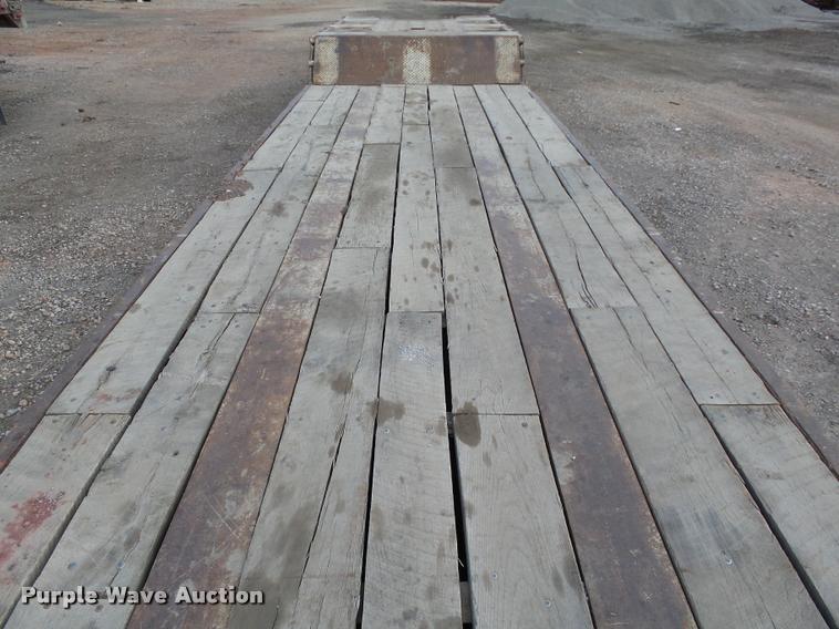 image for item DB0093 1993 Landoll 50T lowboy equipment trailer