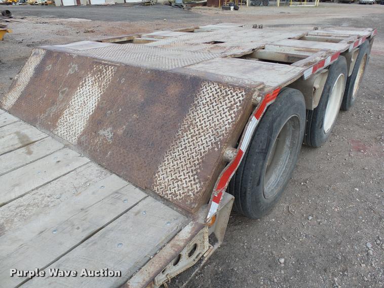 image for item DB0093 1993 Landoll 50T lowboy equipment trailer