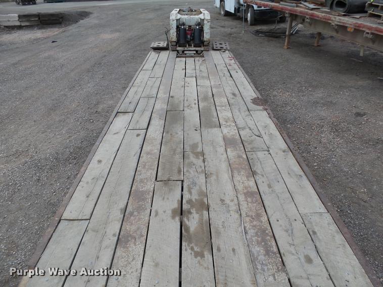 image for item DB0093 1993 Landoll 50T lowboy equipment trailer