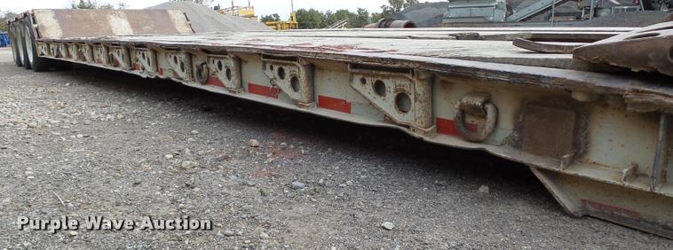 image for item DB0093 1993 Landoll 50T lowboy equipment trailer