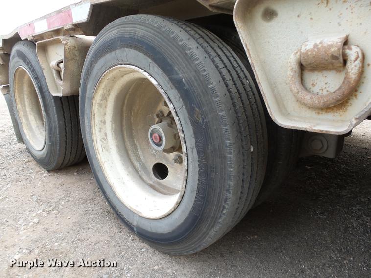 image for item DB0093 1993 Landoll 50T lowboy equipment trailer