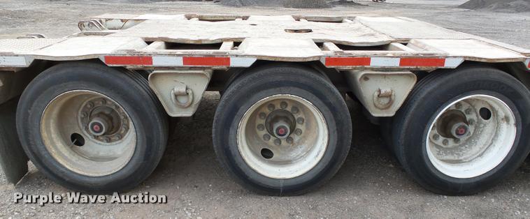 image for item DB0093 1993 Landoll 50T lowboy equipment trailer