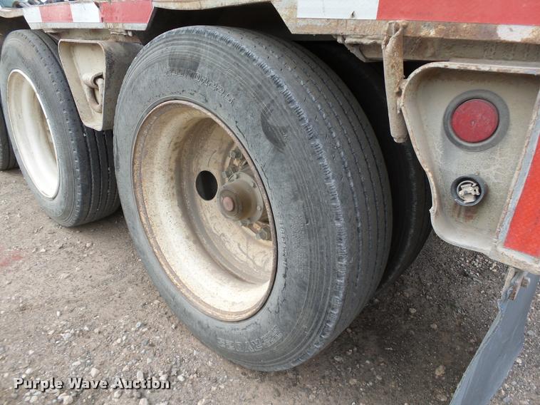 image for item DB0093 1993 Landoll 50T lowboy equipment trailer