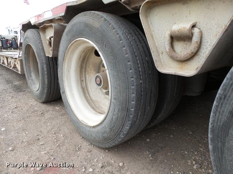 image for item DB0093 1993 Landoll 50T lowboy equipment trailer