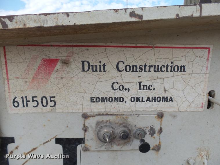 image for item DB0093 1993 Landoll 50T lowboy equipment trailer