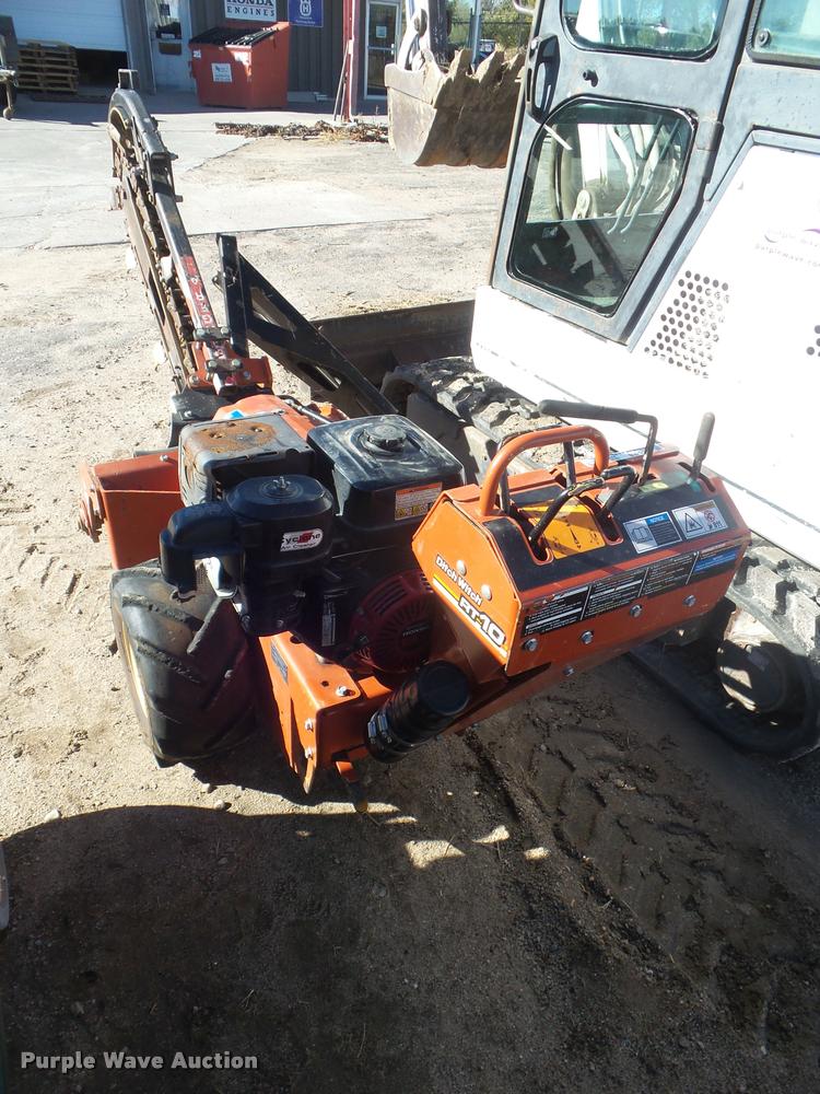 image for item BW9102 2009 Ditch Witch RT10 trencher