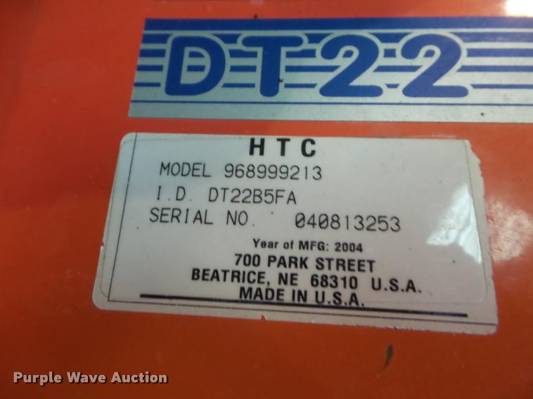 image for item BW9114 (2) Husqvarna DT22 power rakes