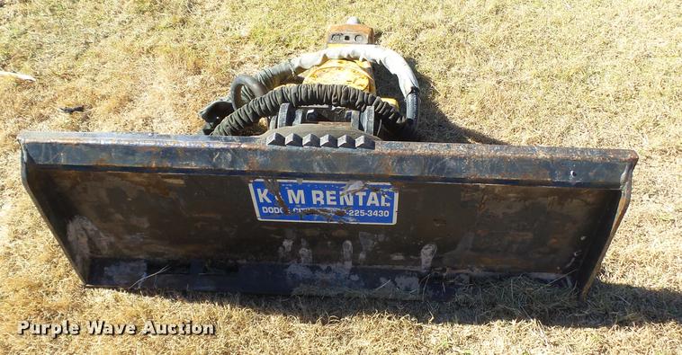 image for item BY9626 B&D Fabricators V1027 quick tach frame with Atlas Copco 220 concrete breaker