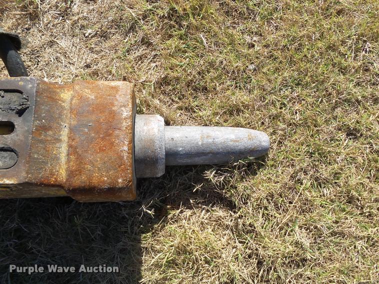 image for item BY9626 B&D Fabricators V1027 quick tach frame with Atlas Copco 220 concrete breaker