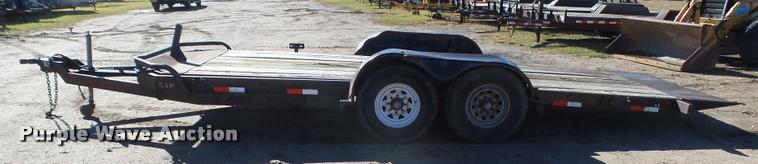 image for item DA4697 1998 Big Tex tilt deck trailer
