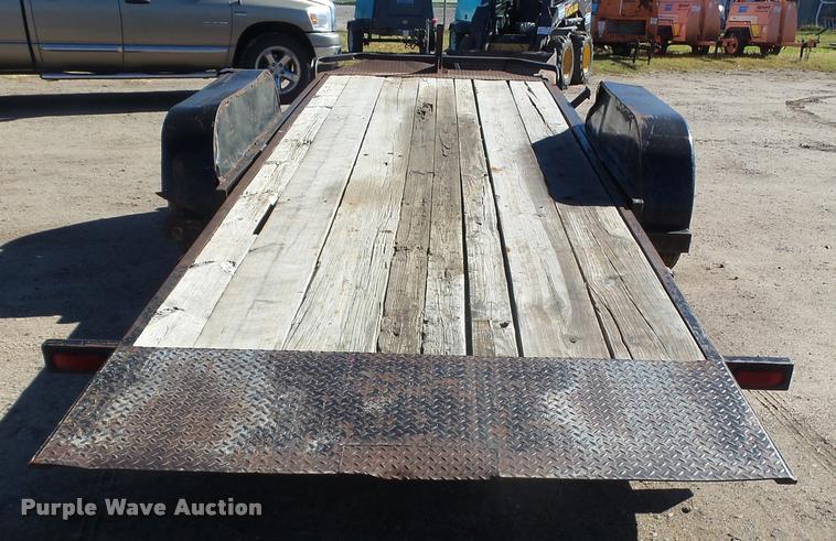 image for item DA4697 1998 Big Tex tilt deck trailer