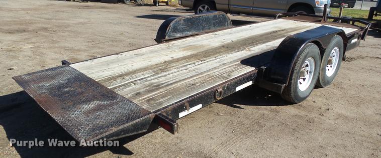 image for item DA4697 1998 Big Tex tilt deck trailer
