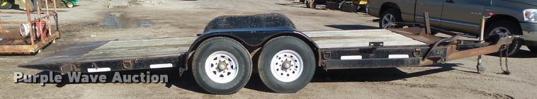 image for item DA4697 1998 Big Tex tilt deck trailer