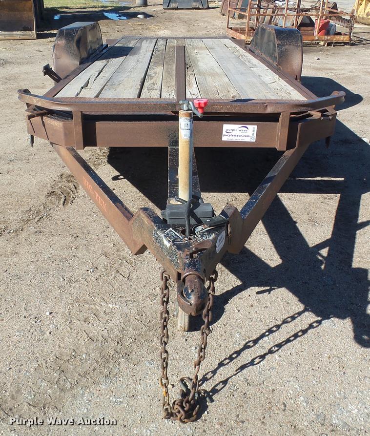 image for item DA4697 1998 Big Tex tilt deck trailer