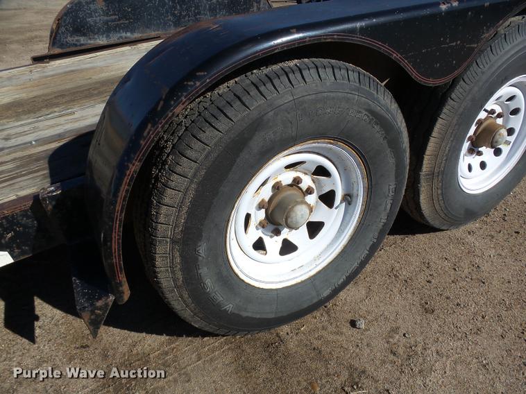 image for item DA4697 1998 Big Tex tilt deck trailer