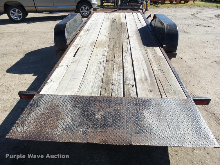 image for item DA4697 1998 Big Tex tilt deck trailer