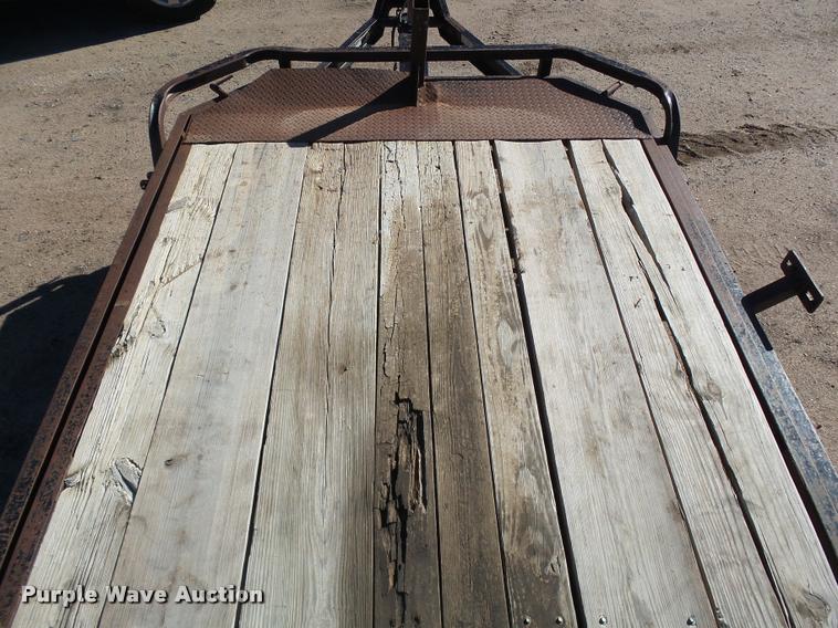 image for item DA4697 1998 Big Tex tilt deck trailer