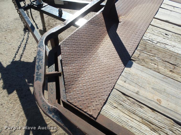 image for item DA4697 1998 Big Tex tilt deck trailer