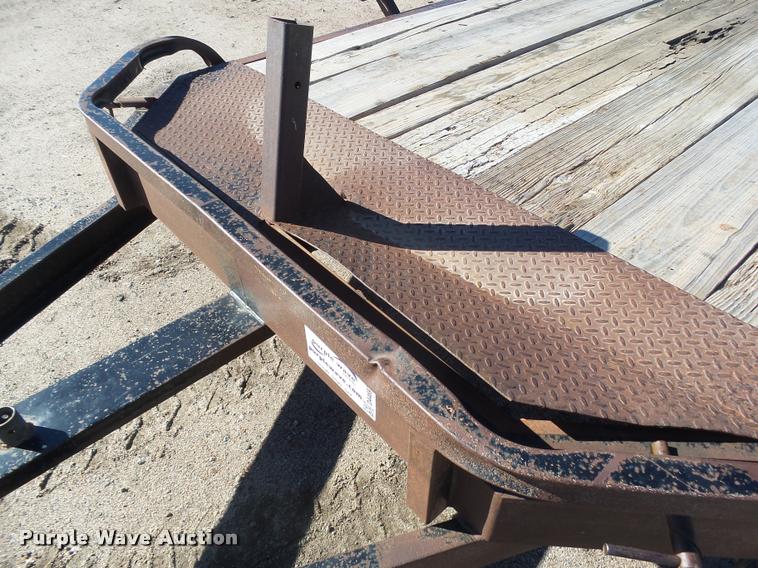 image for item DA4697 1998 Big Tex tilt deck trailer