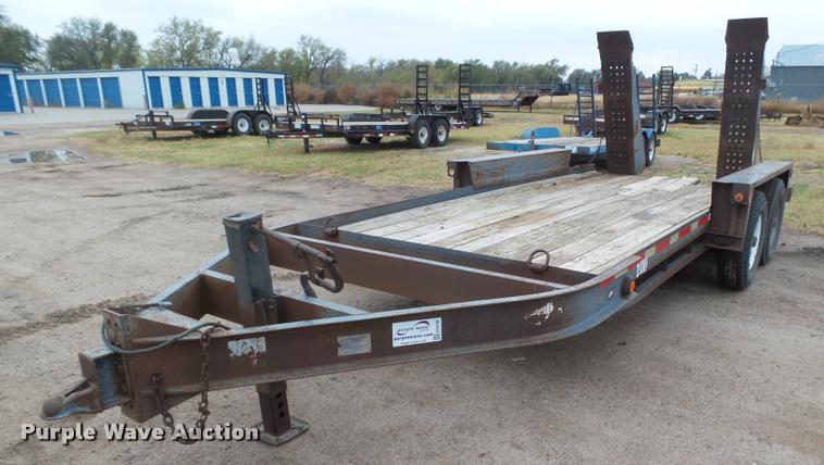 image for item DA4700 2001 Belshe WB12 utility trailer