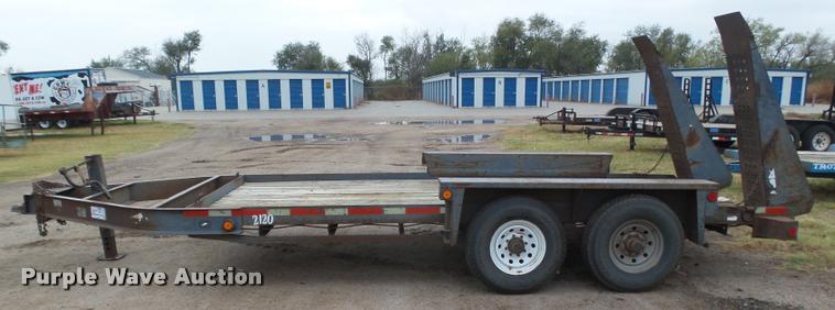 image for item DA4700 2001 Belshe WB12 utility trailer